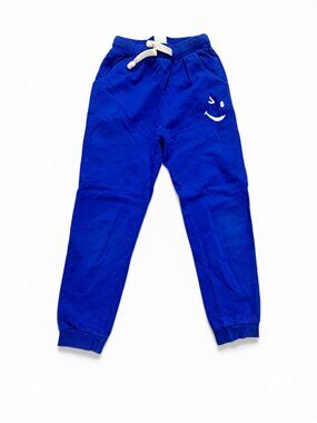 Boys & Girls Soft Fleece Sweatpants - Blue Joggers Size 8